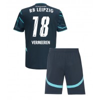 Echipament fotbal RB Leipzig Arthur Vermeeren #18 Tricou Treilea 2024-25 pentru copii maneca scurta (+ Pantaloni scurti)